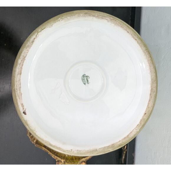 Hand Painted Porcelain Pitcher Tankard Classic Bavaria With Gold Trim Grapes - Picture 6 of 6